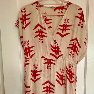 Vintage DDDominick Silk Midi Dress